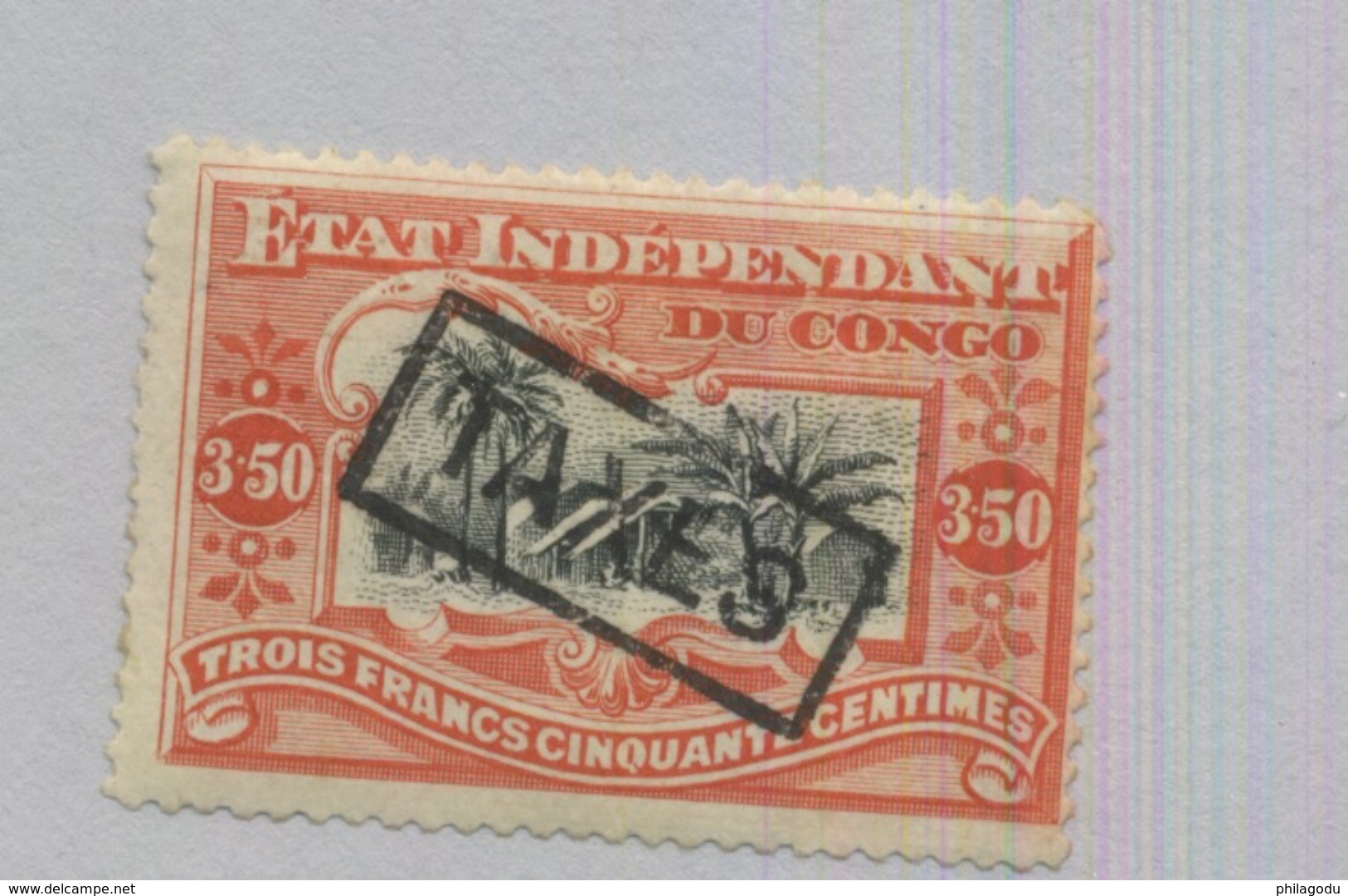 3F50 Taxe 6B ** Cote 700,- E  On Me Dit Qu'il A Vu Une Charnière, Moi Je Ne Vois Rien. - Unused Stamps