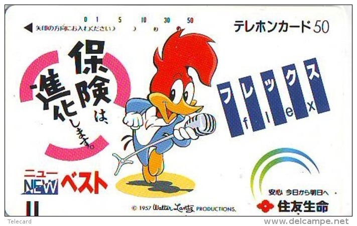 WOODY WOODPECKER Cartoon - Comics - Anime Sur Telecarte (19) - BD