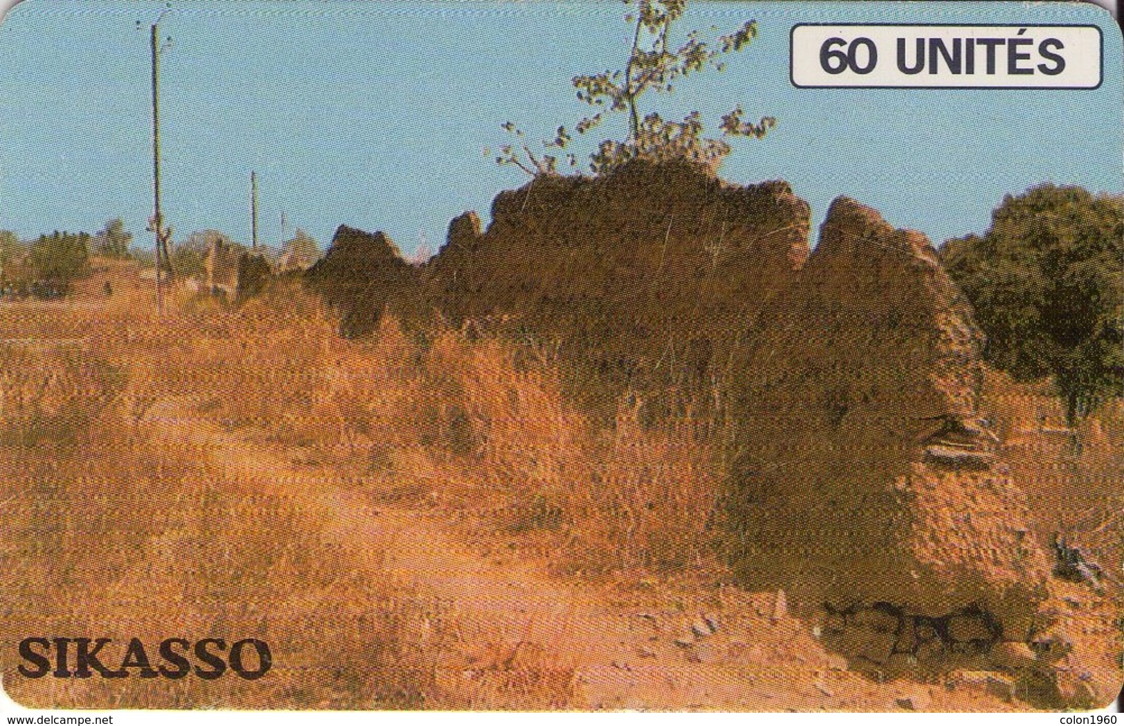 MALI. MAL-O-29. Sikasso (Green Schlumberger Logo). 60U. (016) - Malí