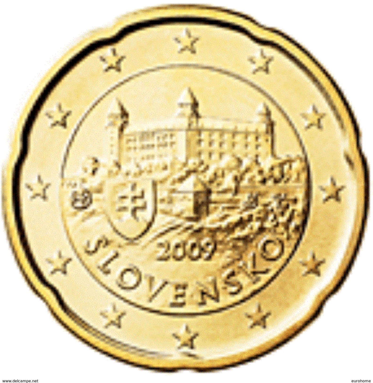 Slovakije 2017     20 Cent      UNC Uit BU  UNC Du Coffret  !! - Slovaquie