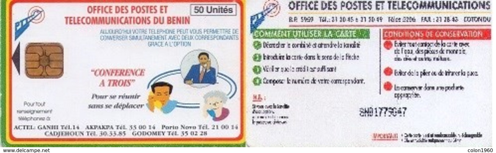 BENIN. BEN-28b. À Trois (Instructions). 50U. (002) - Bénin