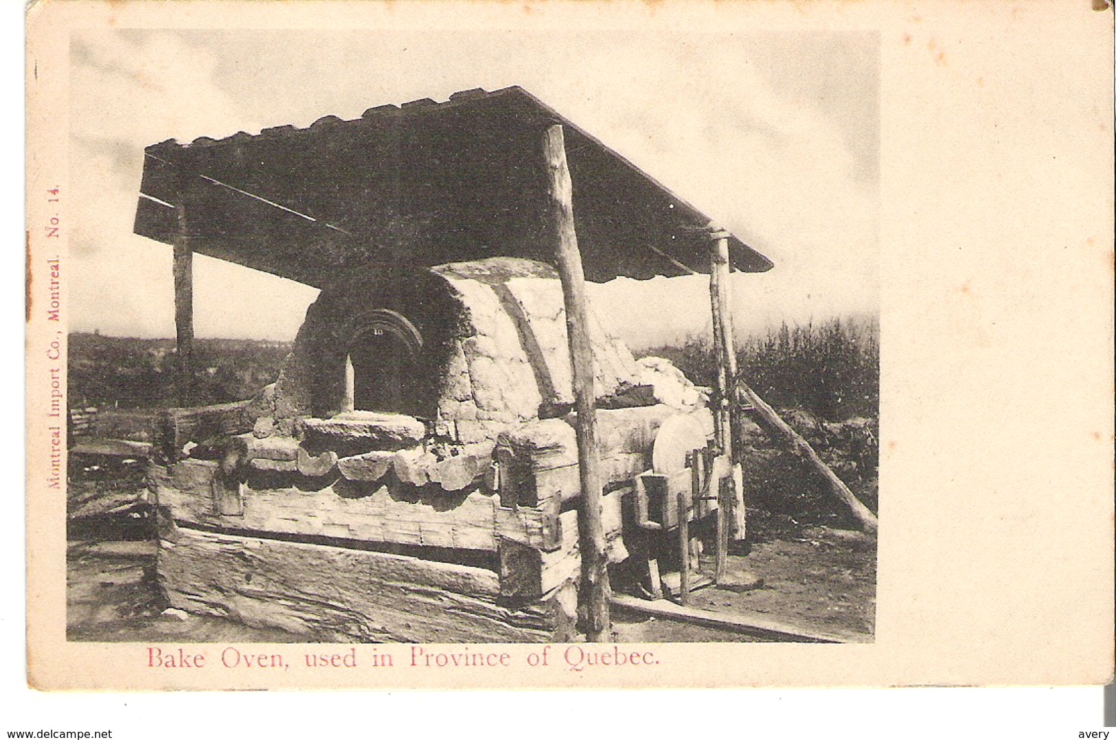 A Bake Oven Used In The Province Of Quebec - Other & Unclassified