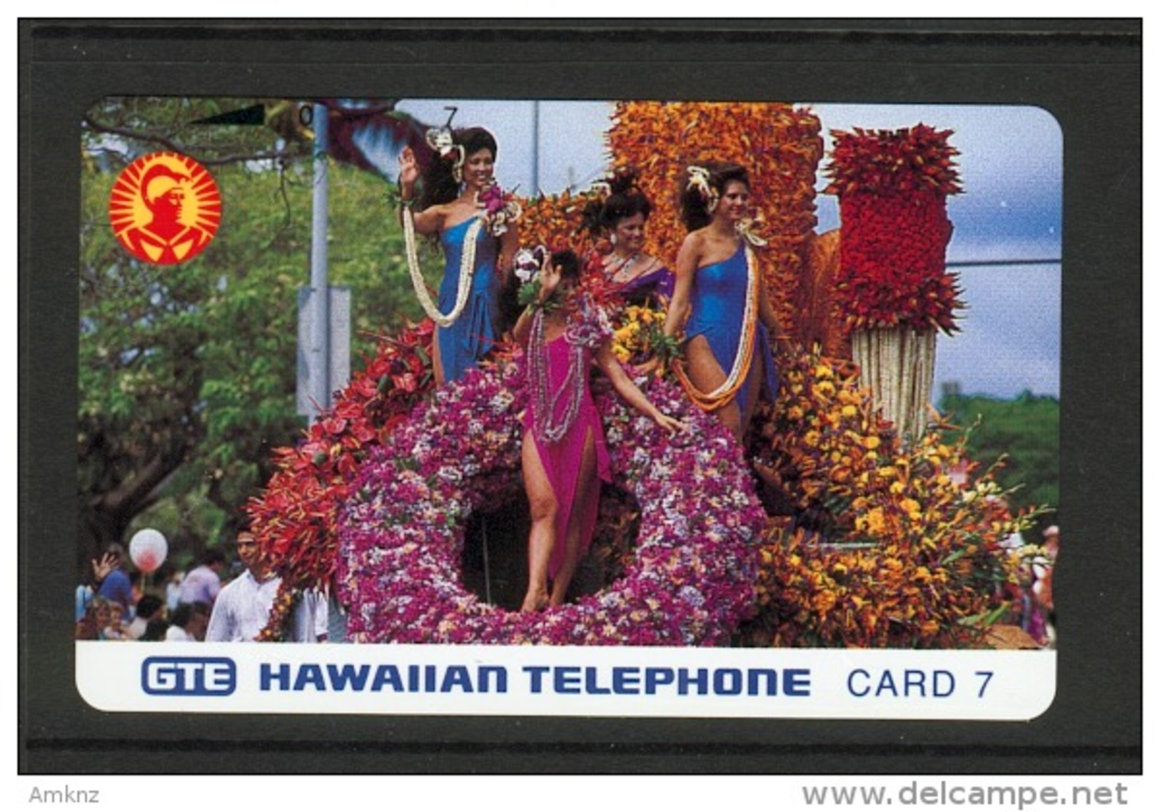 Hawaii GTE - 1991 7 Unit - Aloha Festival - Floral Float  - HAW-18 - Mint - Hawaï