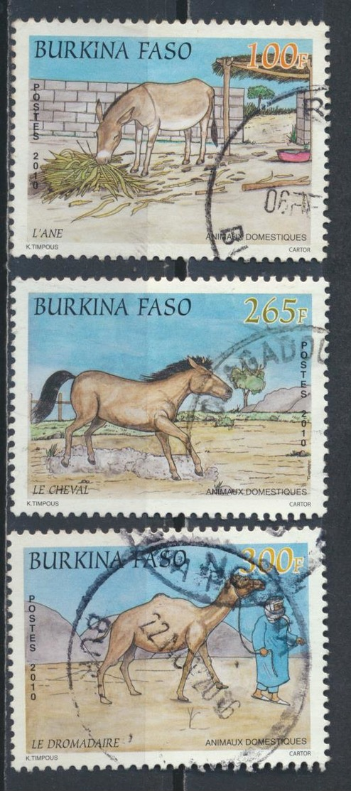 °°° BURKINA FASO - Y&T N°1376/78 - 2011 °°° - Burkina Faso (1984-...)