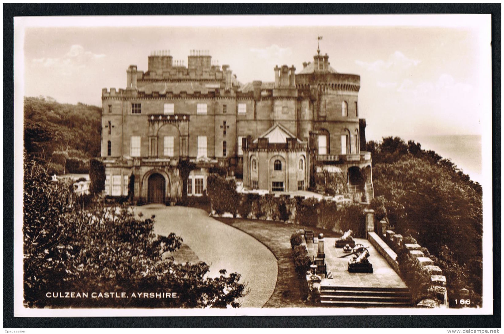 CULZEAN CASTLE - AYRSHIRE - SCOTLAND -  Scans Recto Verso-   Paypal Free - Ayrshire