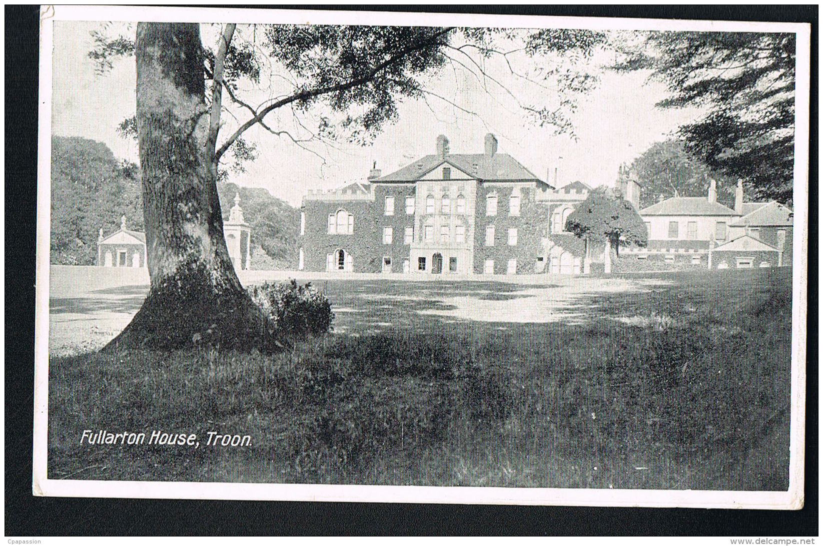 TROON -AYRSHIRE -  Fullarton House - Scans Recto Verso-  Paypal Free - Ayrshire