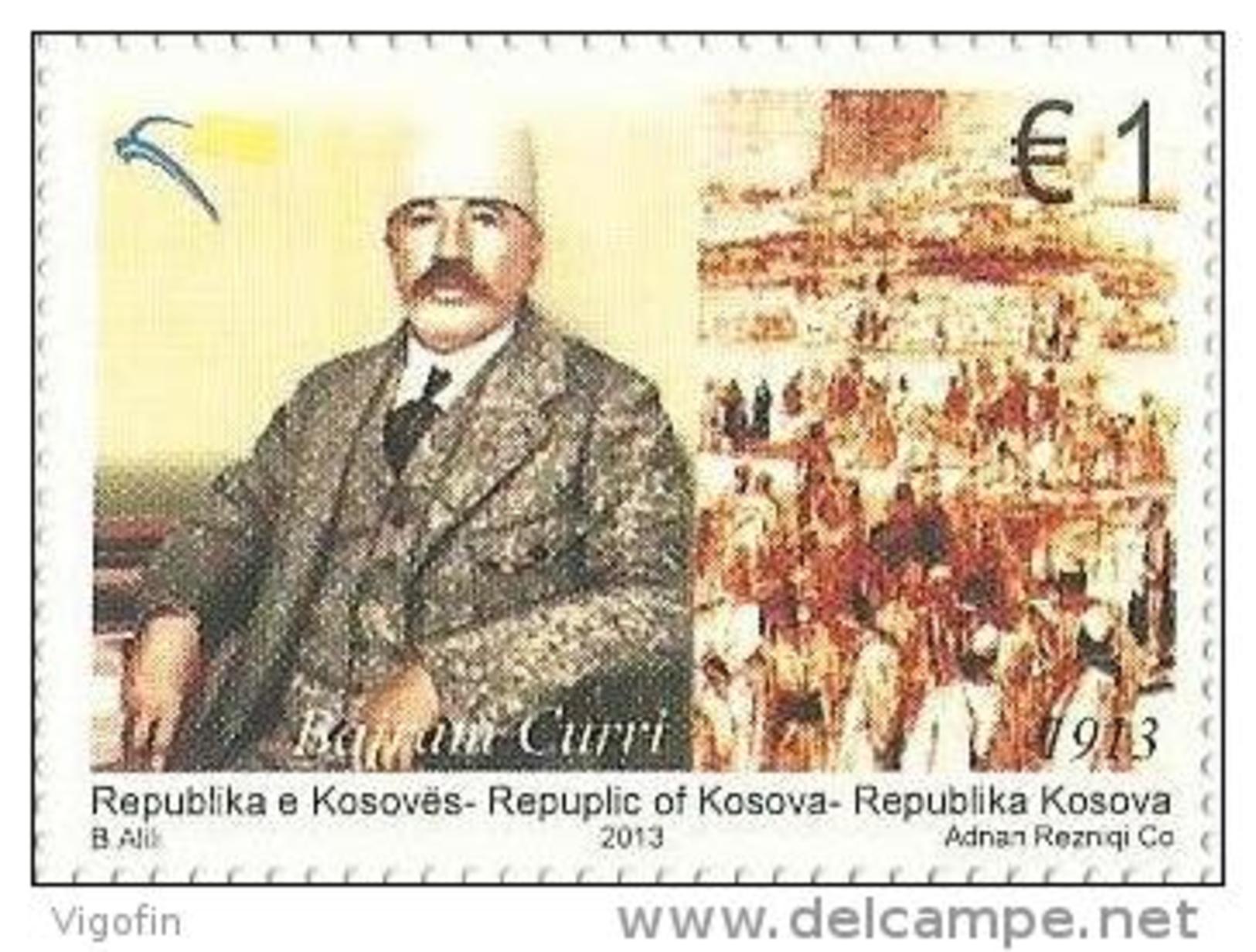 KOS 2013-260 BAJRAM CURRI, KOSOVO, 1 X 1v, MNH - Kosovo