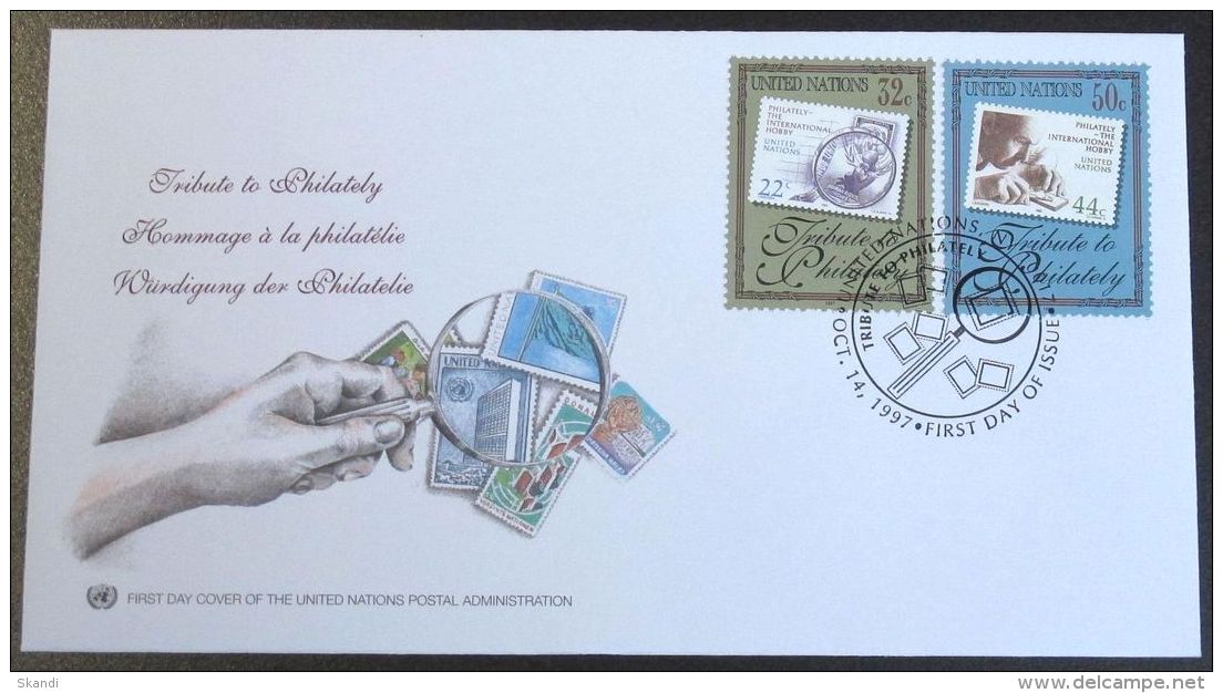 UNO NEW YORK 1997 MI-NR. 746/47 FDC - FDC