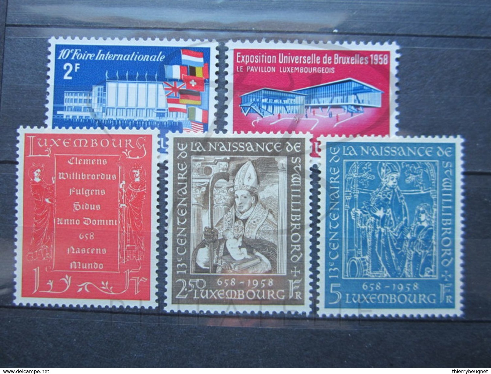 VEND BEAUX TIMBRES DU LUXEMBOURG N° 540 - 544 , XX !!! - Neufs