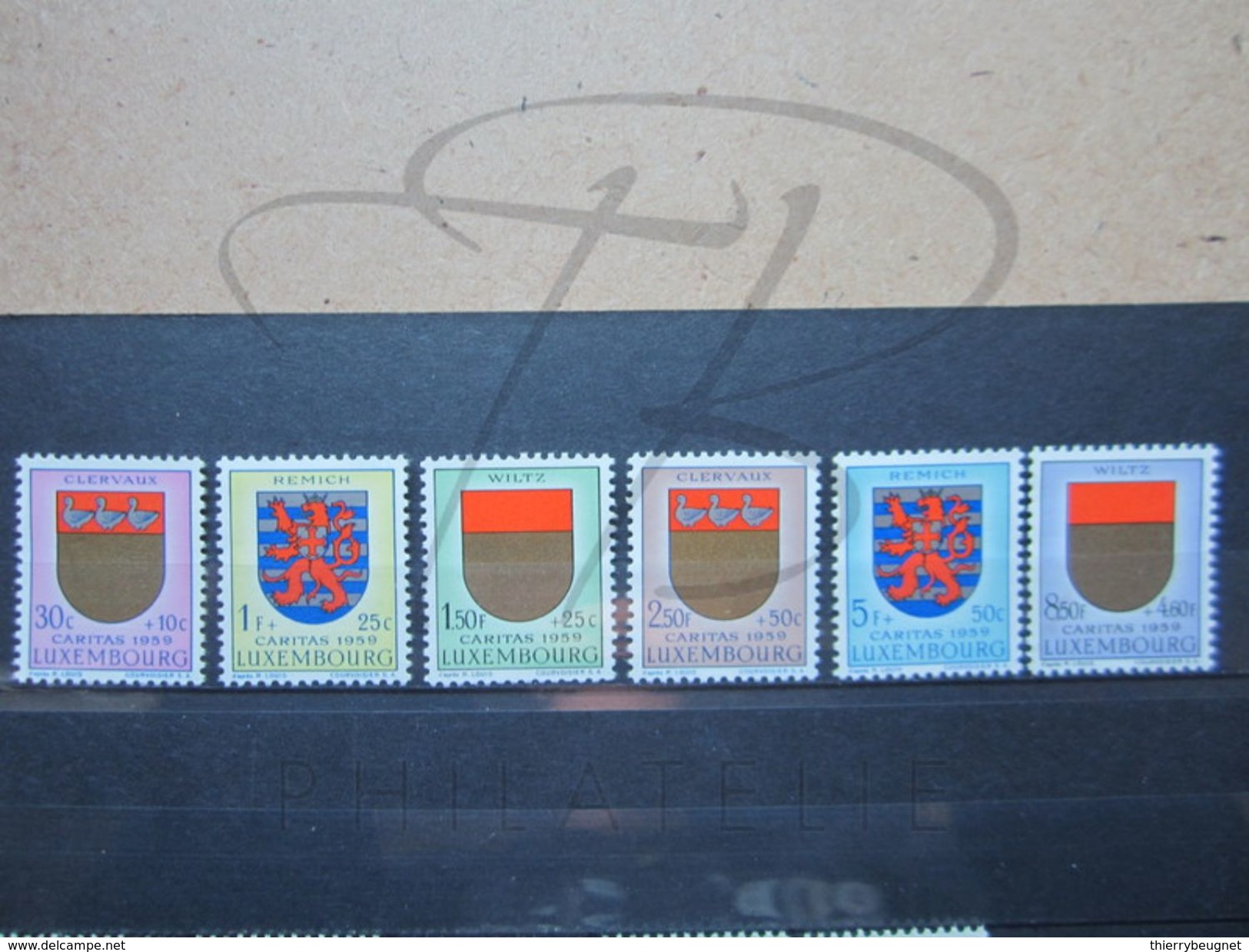 VEND BEAUX TIMBRES DU LUXEMBOURG N° 570 - 575 , XX!!! - Unused Stamps