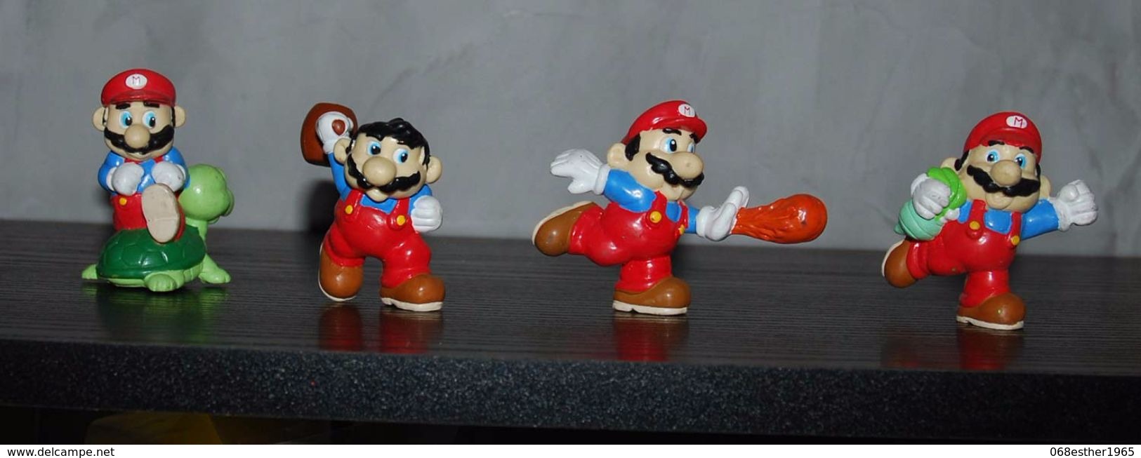 Lot De 4 Figurines Mario Nitendo Détail Dans L'annonce - Jeux Vidéo