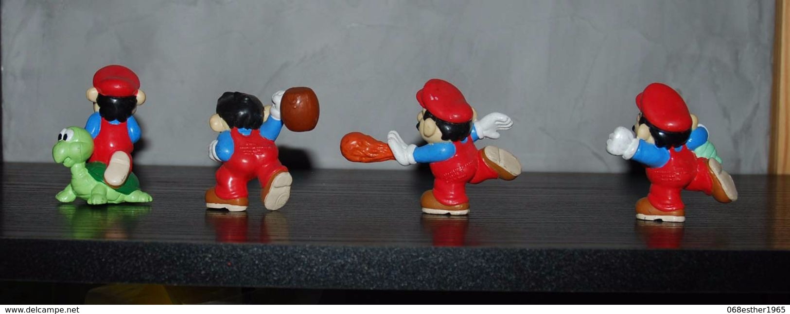 Lot De 4 Figurines Mario Nitendo Détail Dans L'annonce - Jeux Vidéo