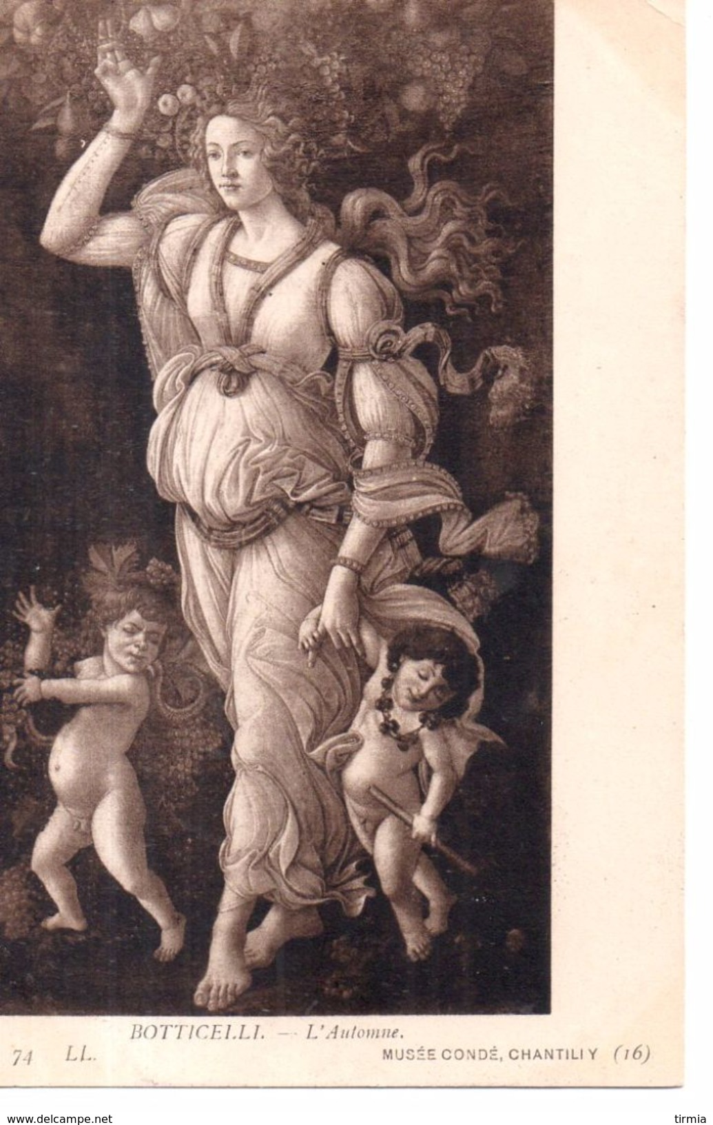 Botticelli - L' Automne - Peintures & Tableaux