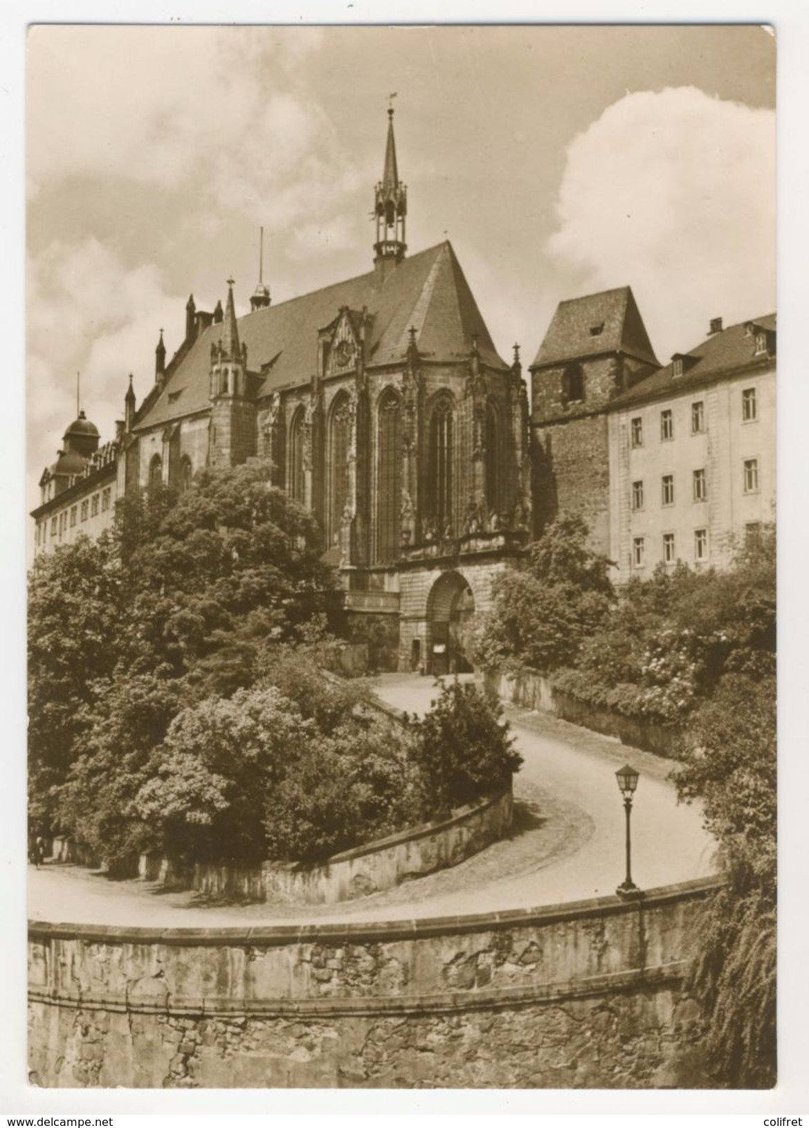 Thuringe        Altenburg        Schlosskirche Mit Schlossauffahrt - Altenburg