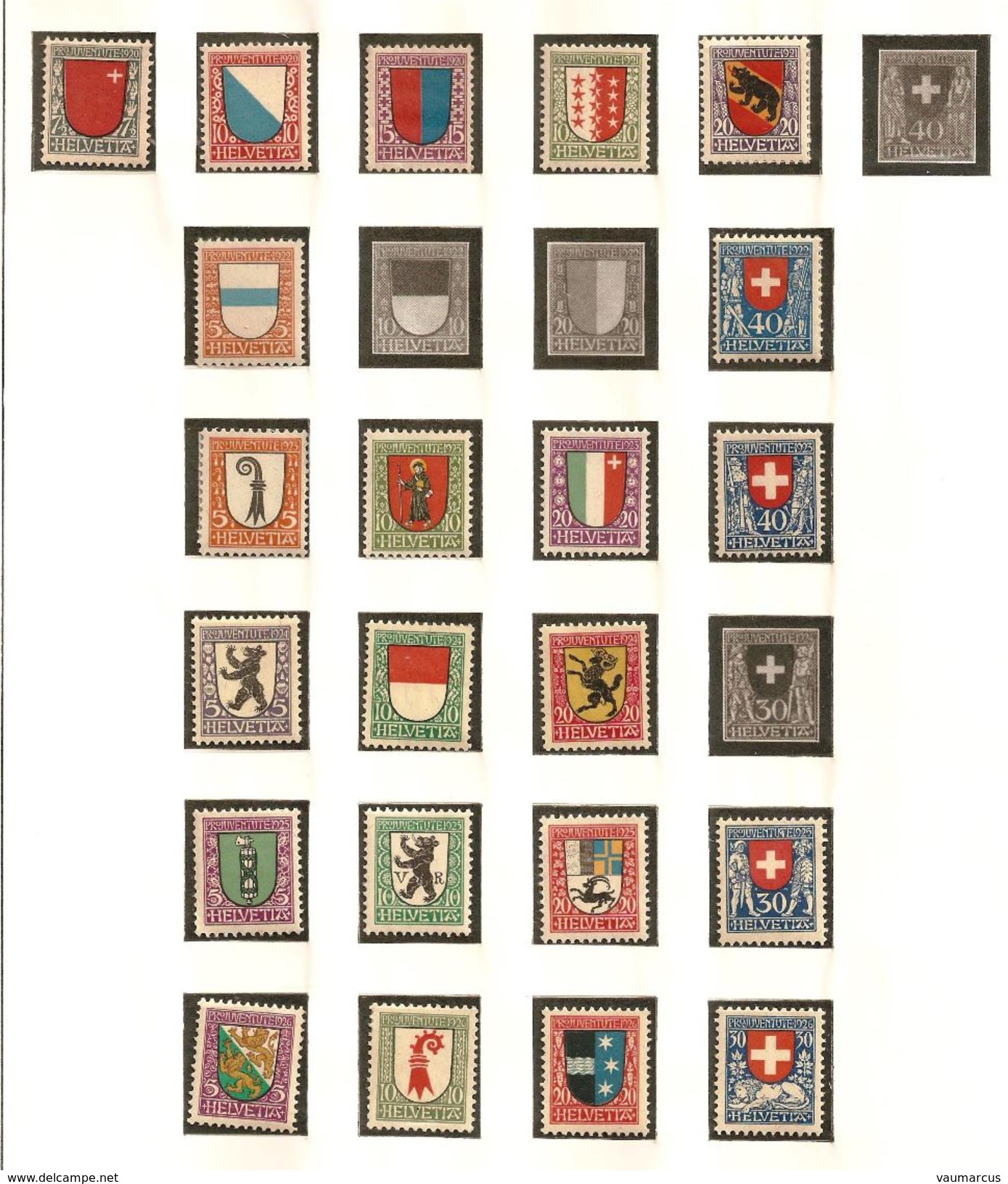 SUISSE Collection 1900-1963 Neufs **/* Voir Description + 40 Scans - Collections