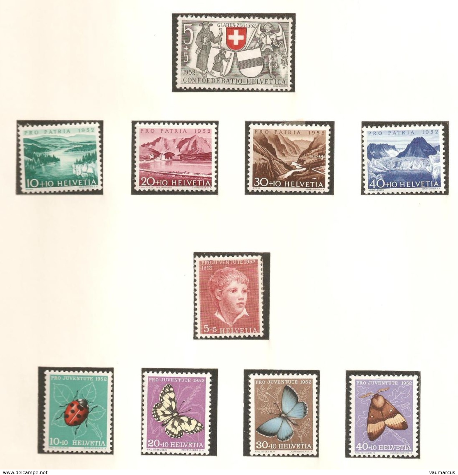 SUISSE collection 1900-1963 neufs **/* voir description + 40 scans