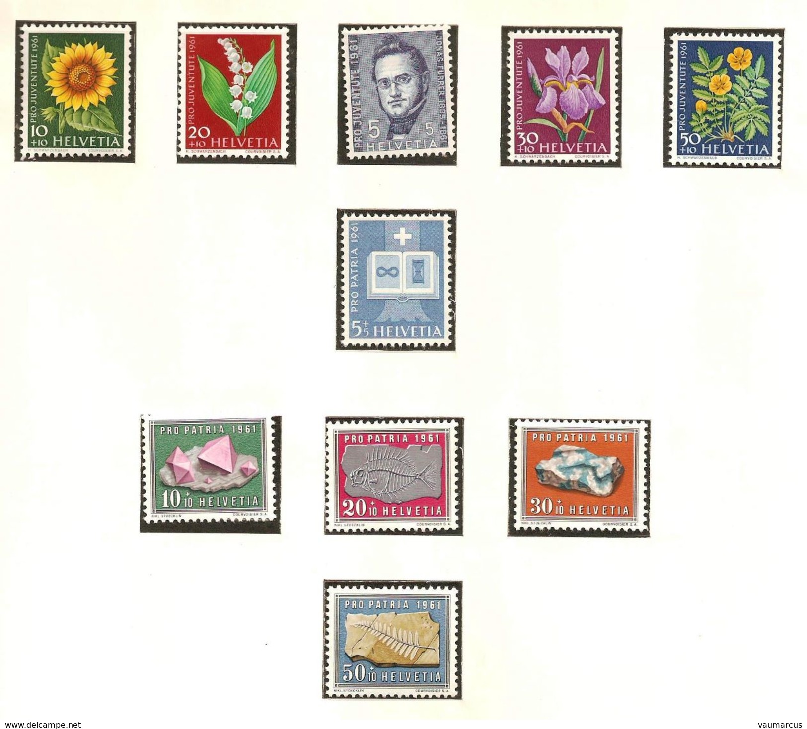 SUISSE collection 1900-1963 neufs **/* voir description + 40 scans