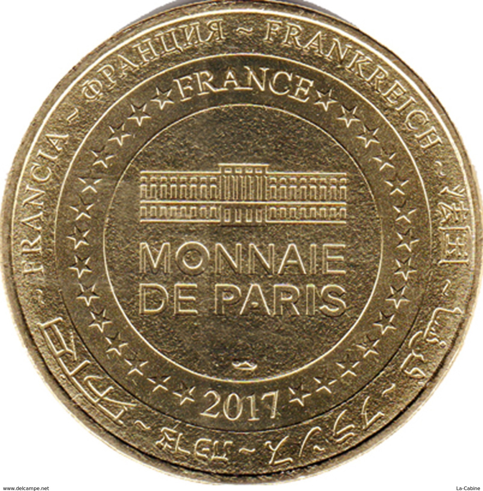 26 DRÔME HAUTERIVES FACTEUR CHEVAL N°6 MÉDAILLE MONNAIE DE PARIS 2017 JETON TOKENS MEDALS COINS - 2017