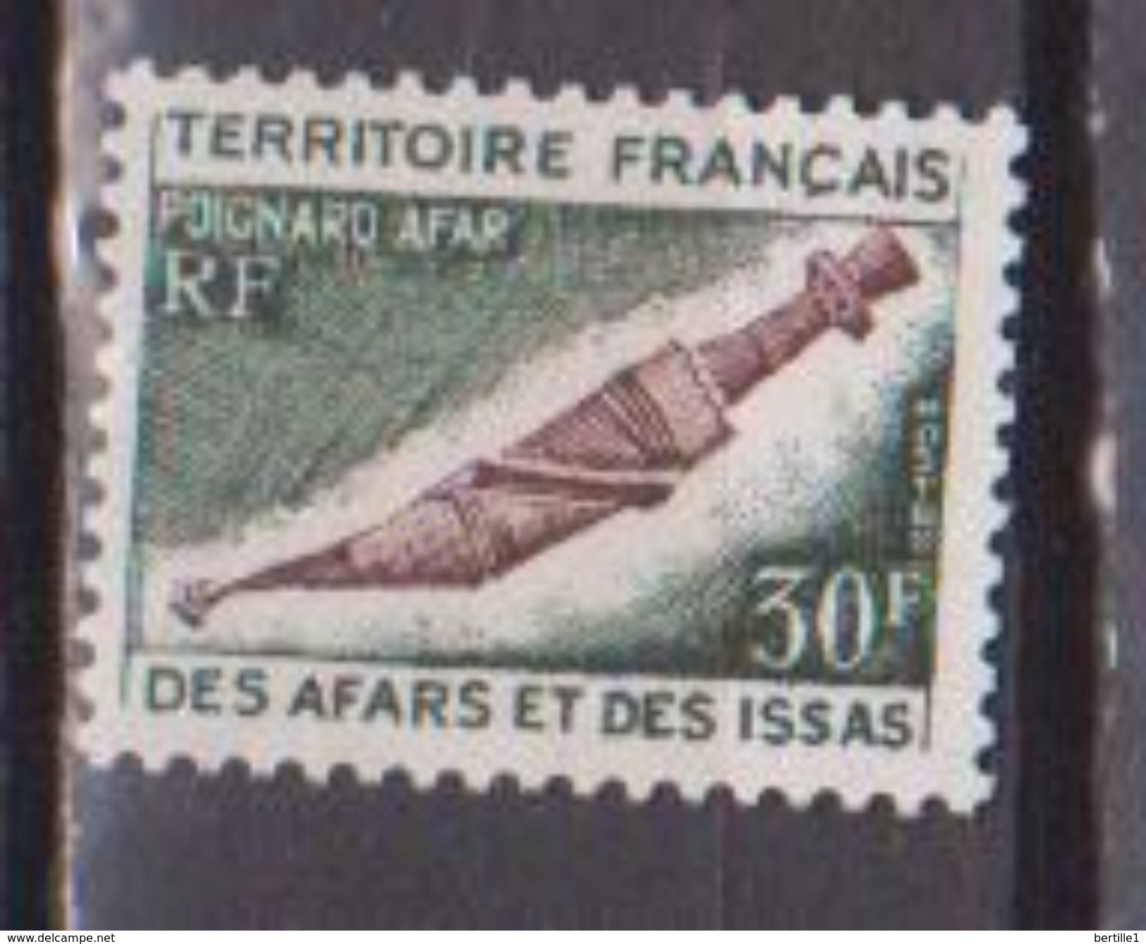 AFARS ET ISSAS      N° YVERT  :     383   NEUF SANS CHARNIERE        ( N   1067  ) - Unused Stamps
