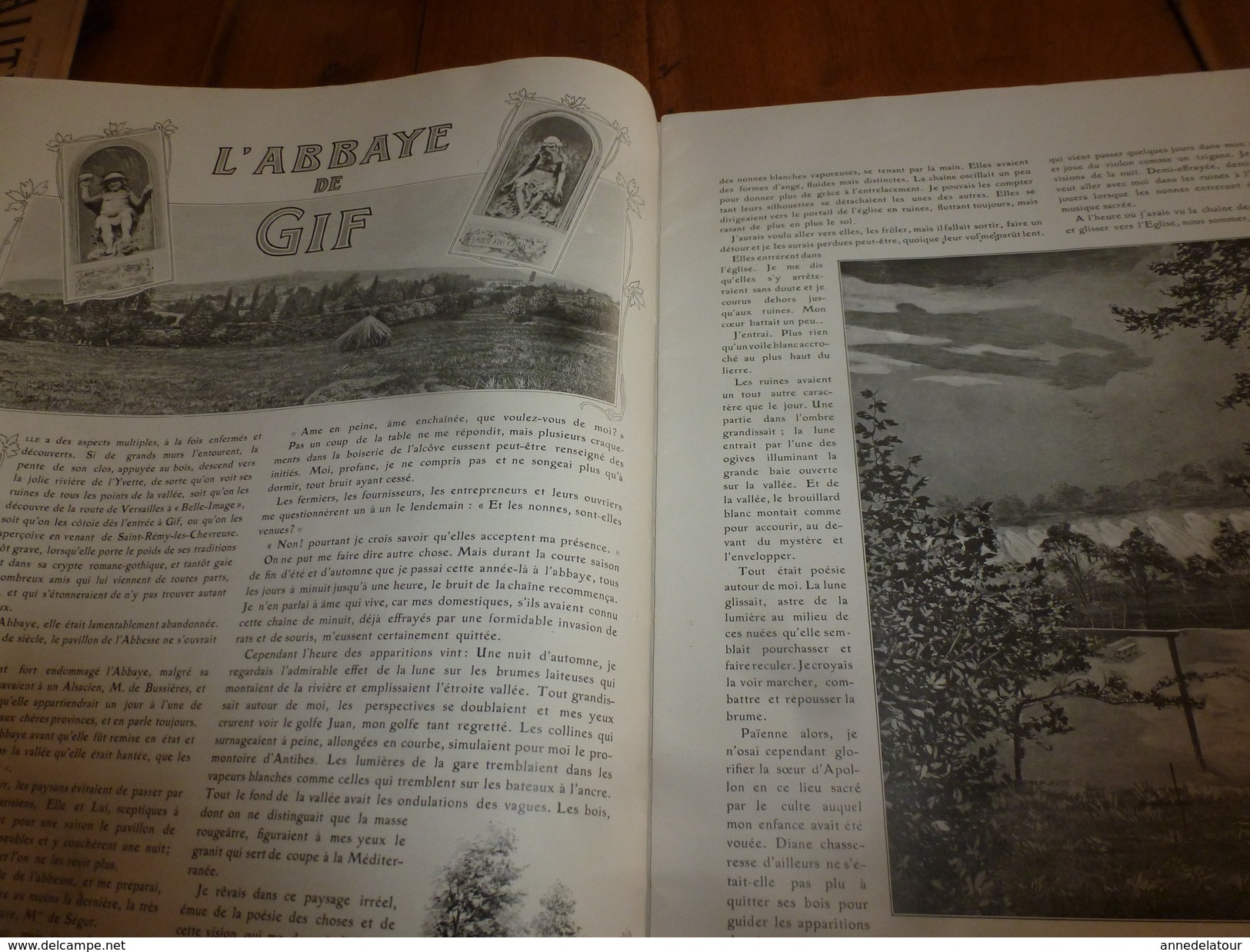 1905 LE TOUR DE FRANCE  --->  A Tarragone; Vallée de Cauterets; Gyf; Anjou; Tour de France photographique, etc