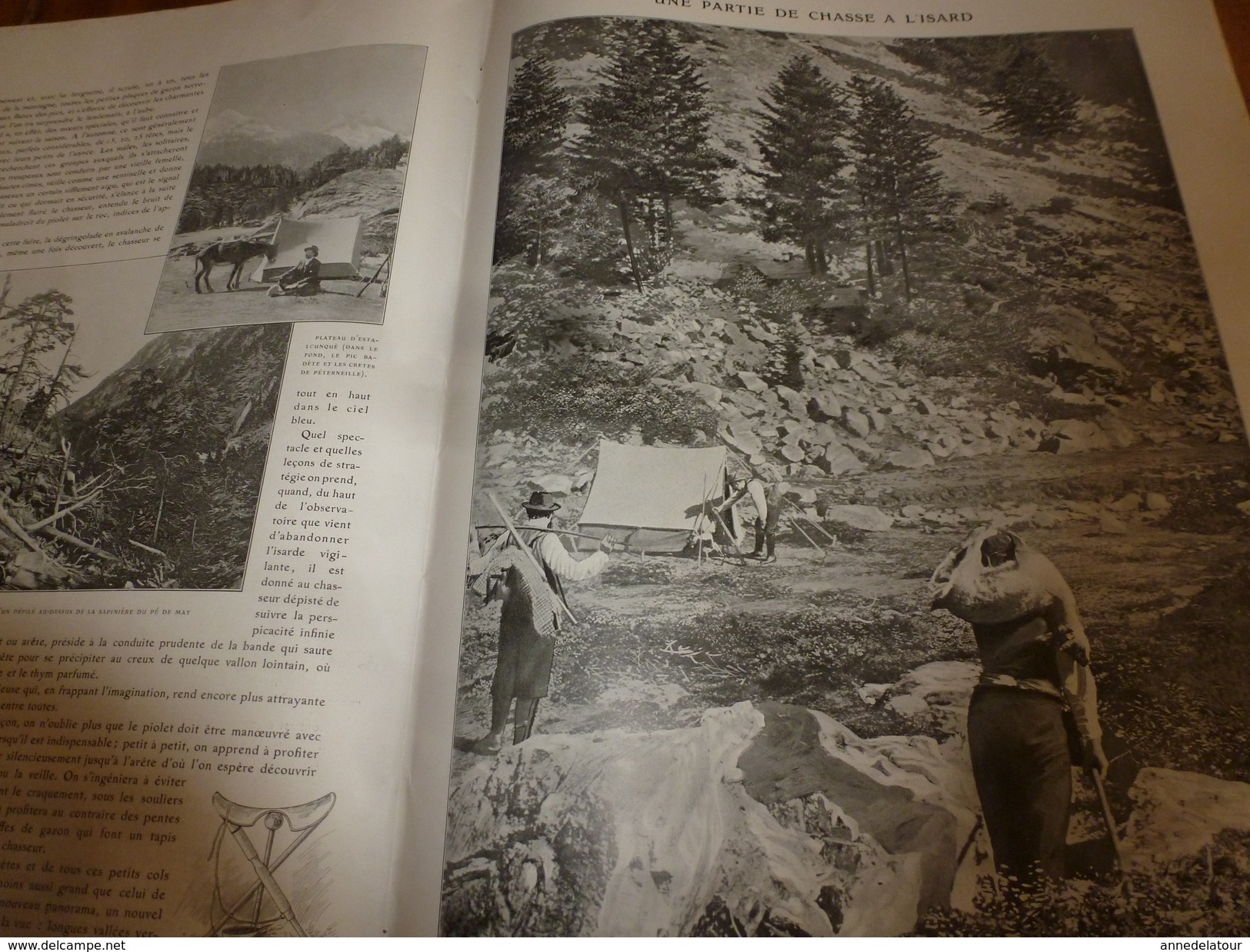 1905 LE TOUR DE FRANCE  --->  A Tarragone; Vallée de Cauterets; Gyf; Anjou; Tour de France photographique, etc