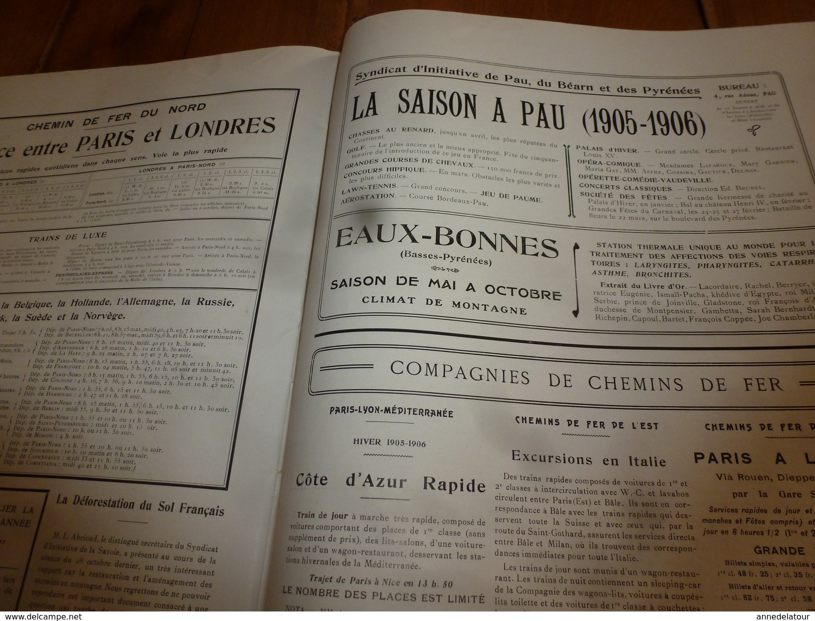 1905 LE TOUR DE FRANCE  --->  A Tarragone; Vallée de Cauterets; Gyf; Anjou; Tour de France photographique, etc