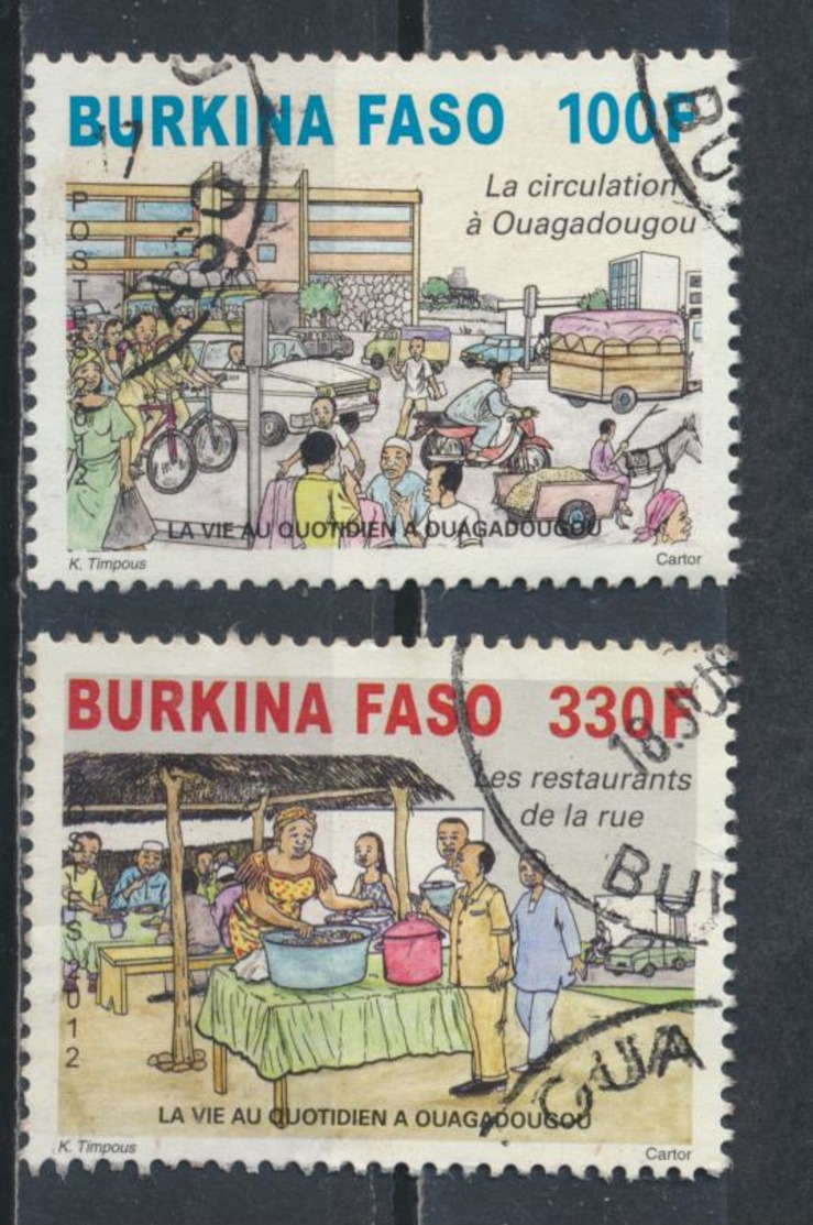 °°° BURKINA FASO - MI 1956/57 - 2012 °°° - Burkina Faso (1984-...)