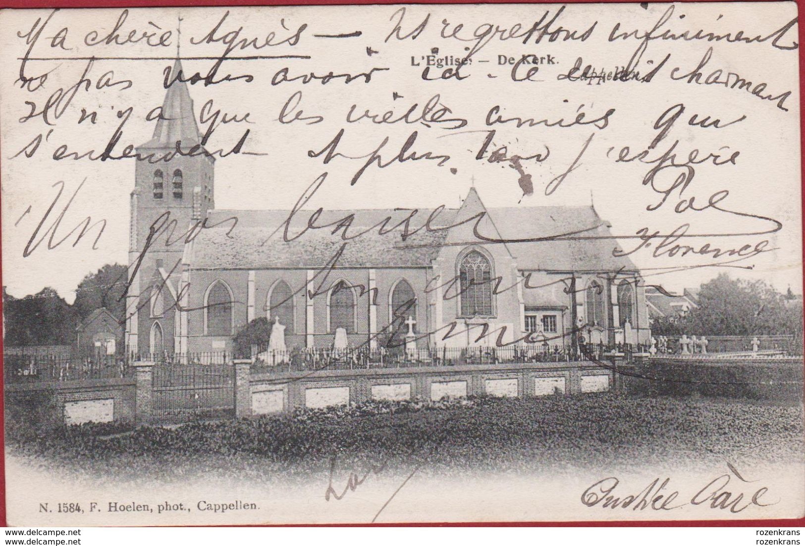 Kapellen Cappellen L'Eglise Kerk Hoelen 1584 - Kapellen
