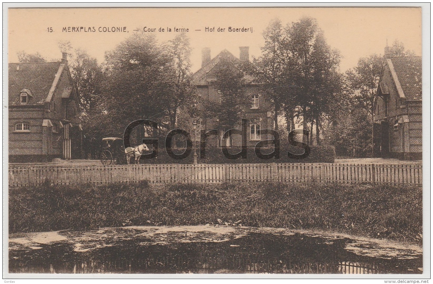 Belgium - Merksplas - Merkplas Colonie - Cour De La Ferme - Hof Der Boerderlj - Merksplas