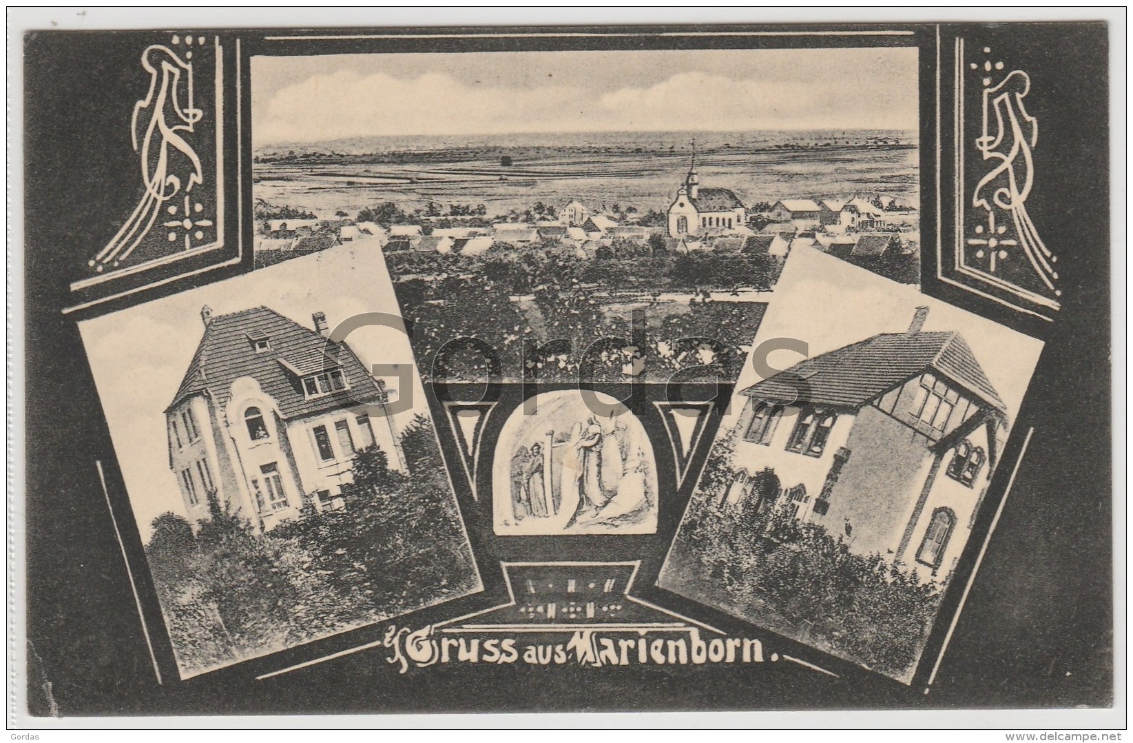 Germany - Gruss Aus Marienborn - Feldpost - Burg