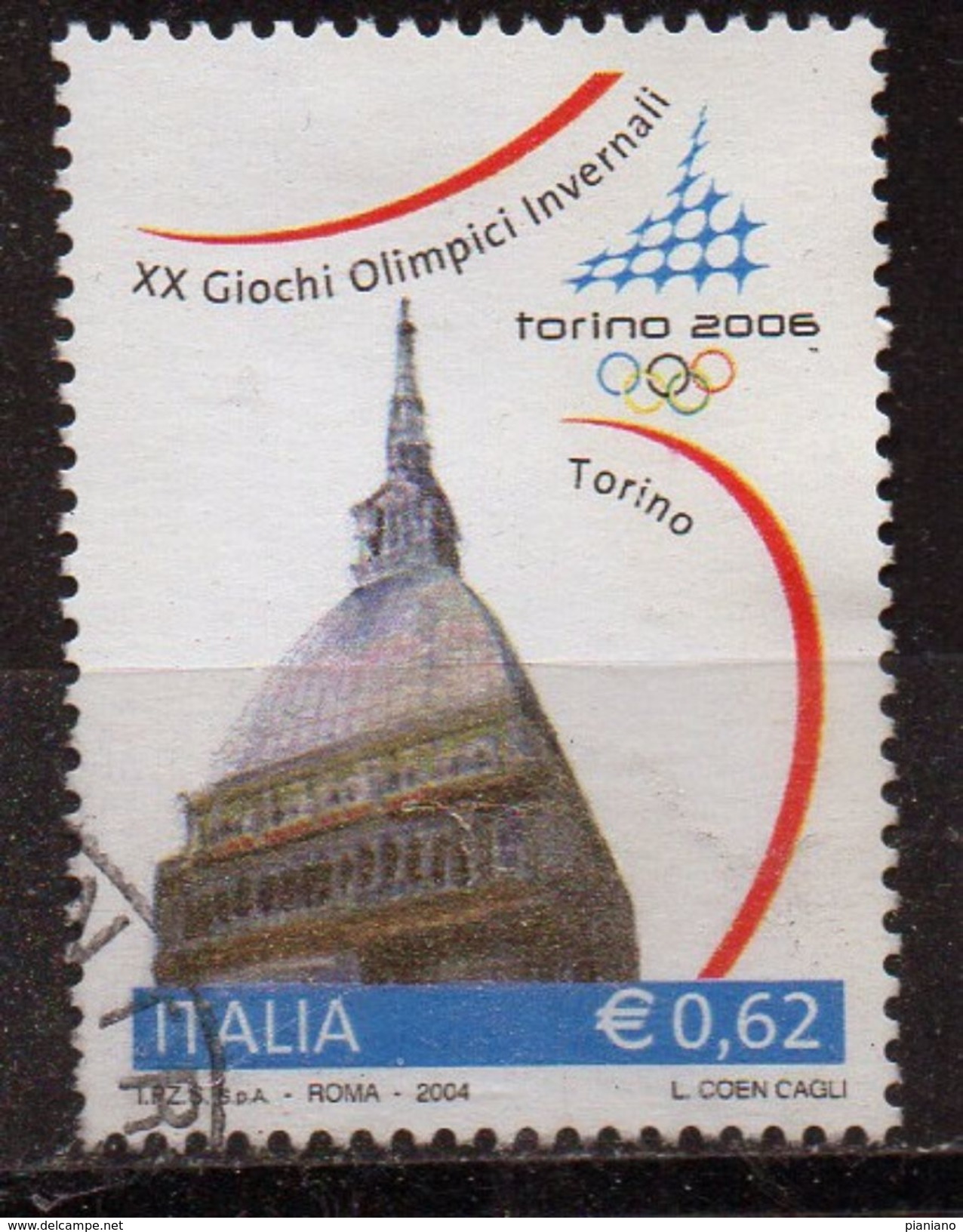 PIA - ITALIA  -  2004  :  20° Giochi Olimpici Invernali "Torino 2006"  -  (SAS  2744) - Winter 2006: Torino
