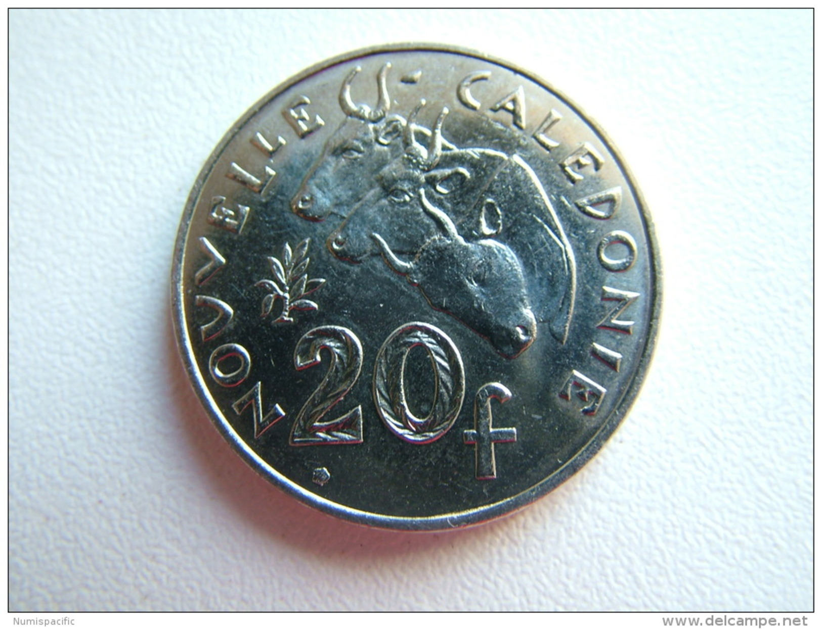 Pièce De 20 Francs De Nouvelle Calédonie Année 2012 - Nueva Caledonia