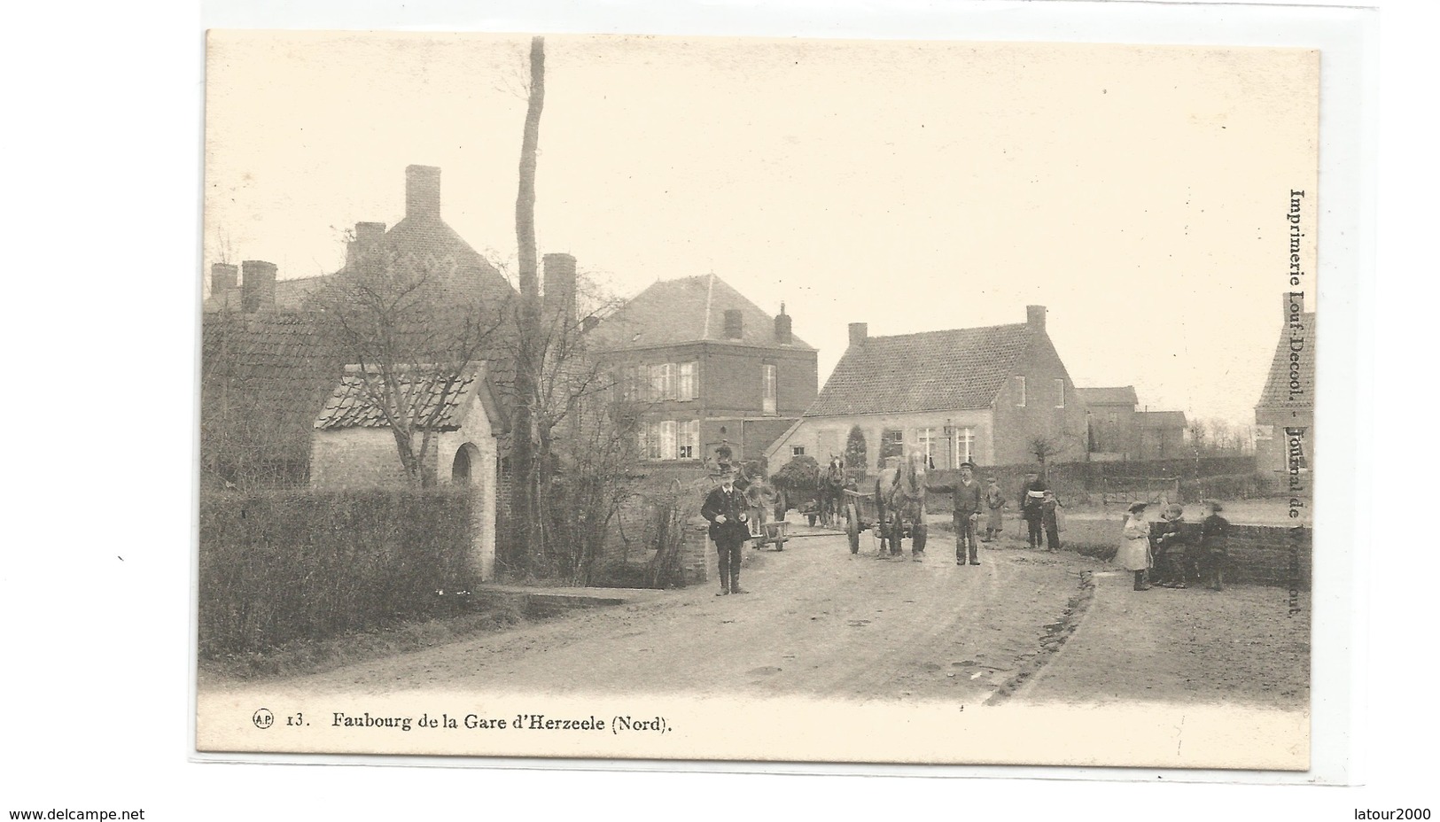 HERZEELE FAUBOURG DE LA GARE - Sonstige & Ohne Zuordnung