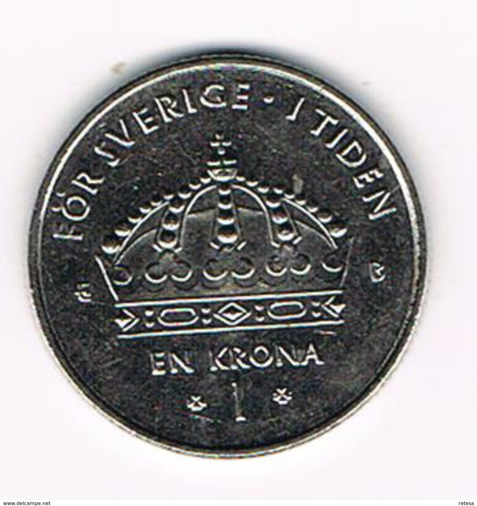 ) ZWEDEN 1  KRONA   2002 - Suecia