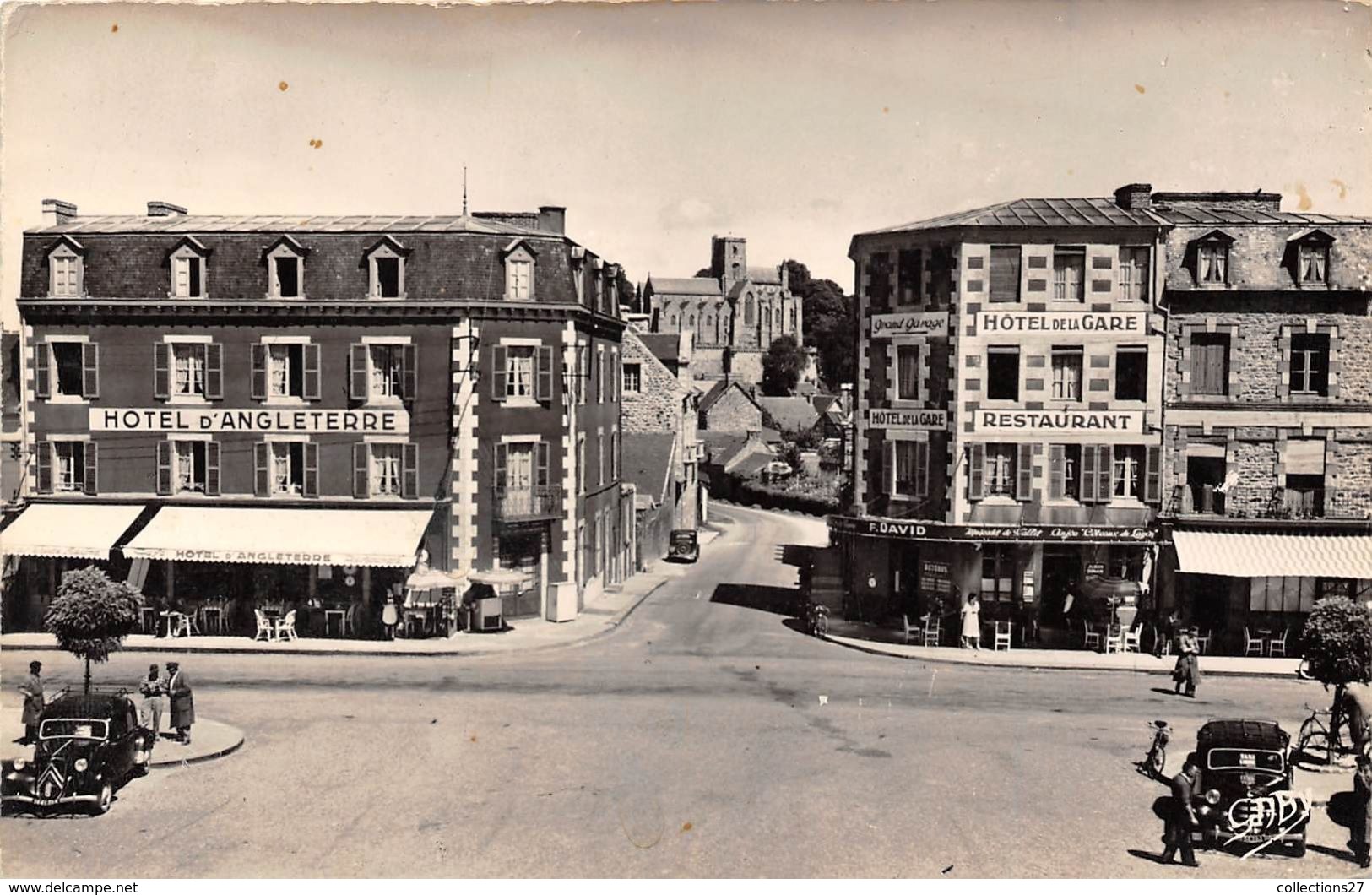 22-LAMBALLE- HÔTEL DE LA GARE ET D'ANGLETERRE - Lamballe