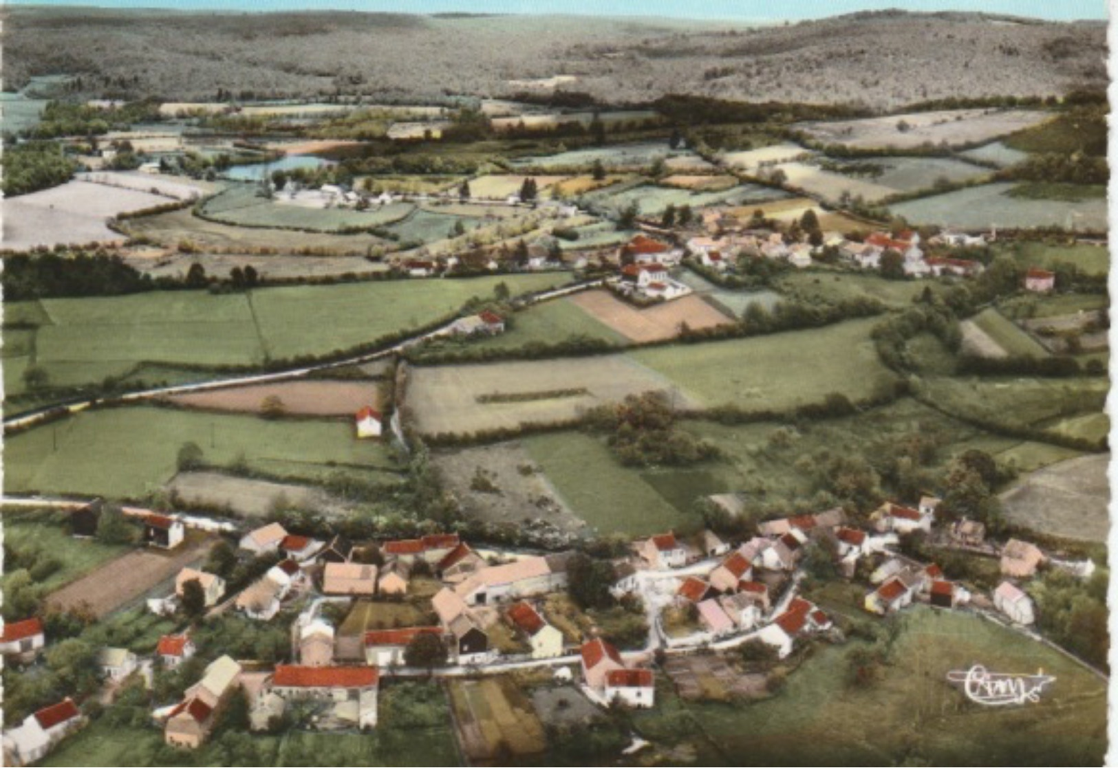 PLANCHEZ   -  VUE  PANORAMIQUE  AÉRIENNE  SUR  LES  HAMEAUX  DE  BOUTENOT  ET  DE  LA  FIOLE - Autres & Non Classés