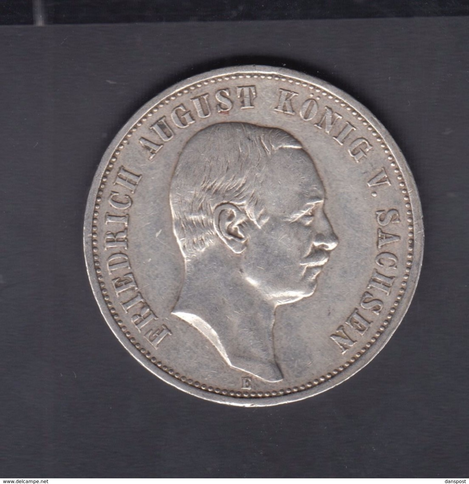 Sachsen 3 Mark 1910 - 2, 3 & 5 Mark Silber