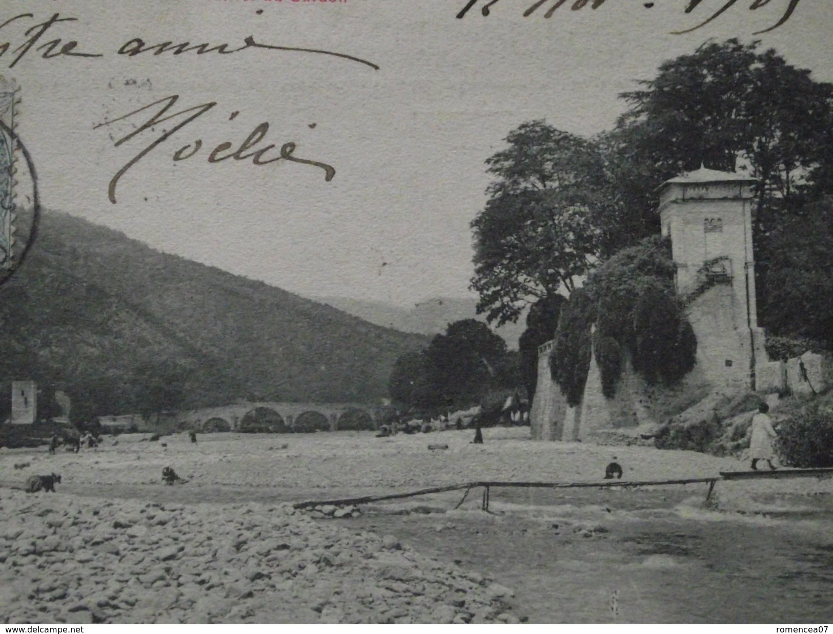 St-JEAN-de-GARD (Gard) - RIVES Du GARDON - Animée - Voyagée Le 12 Novembre 1905 - Saint-Jean-du-Gard
