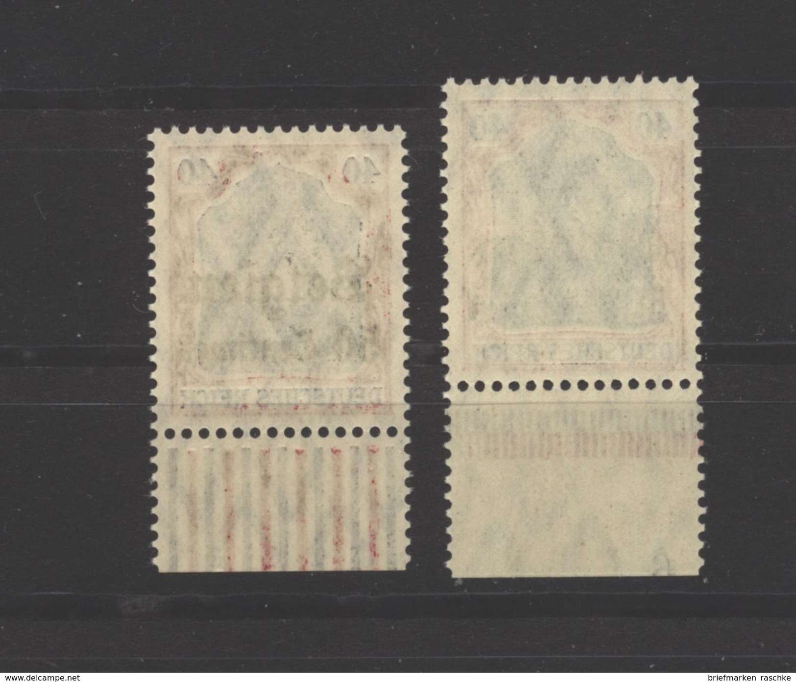 Belgien,5 I,II,UR,xx, - Besetzungen 1914-18