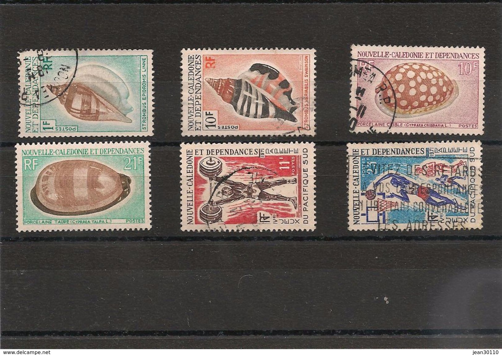 NOUVELLE CALEDONIE  Années 1970/71 N°Y/T :368/370 Oblitérés - Used Stamps