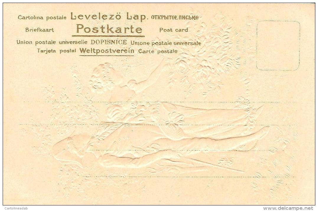 [DC10837] CPA - IN RILIEVO - INNAMORATI - Non Viaggiata - Old Postcard - Coppie