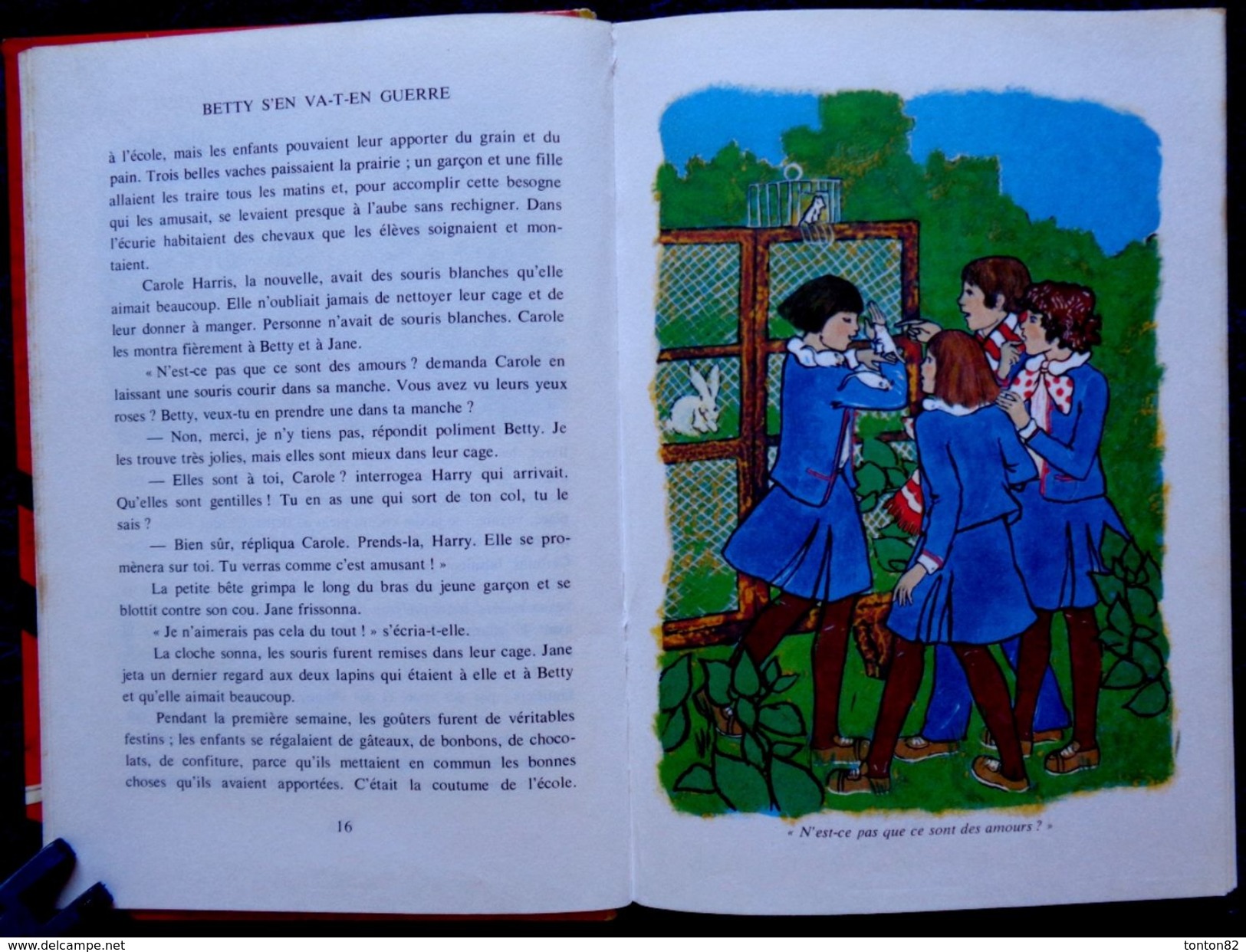 Enid Blyton - Betty S'en Va-t'en-guerre - Idéal Bibliothèque - ( 1967 ) . - Ideal Bibliotheque