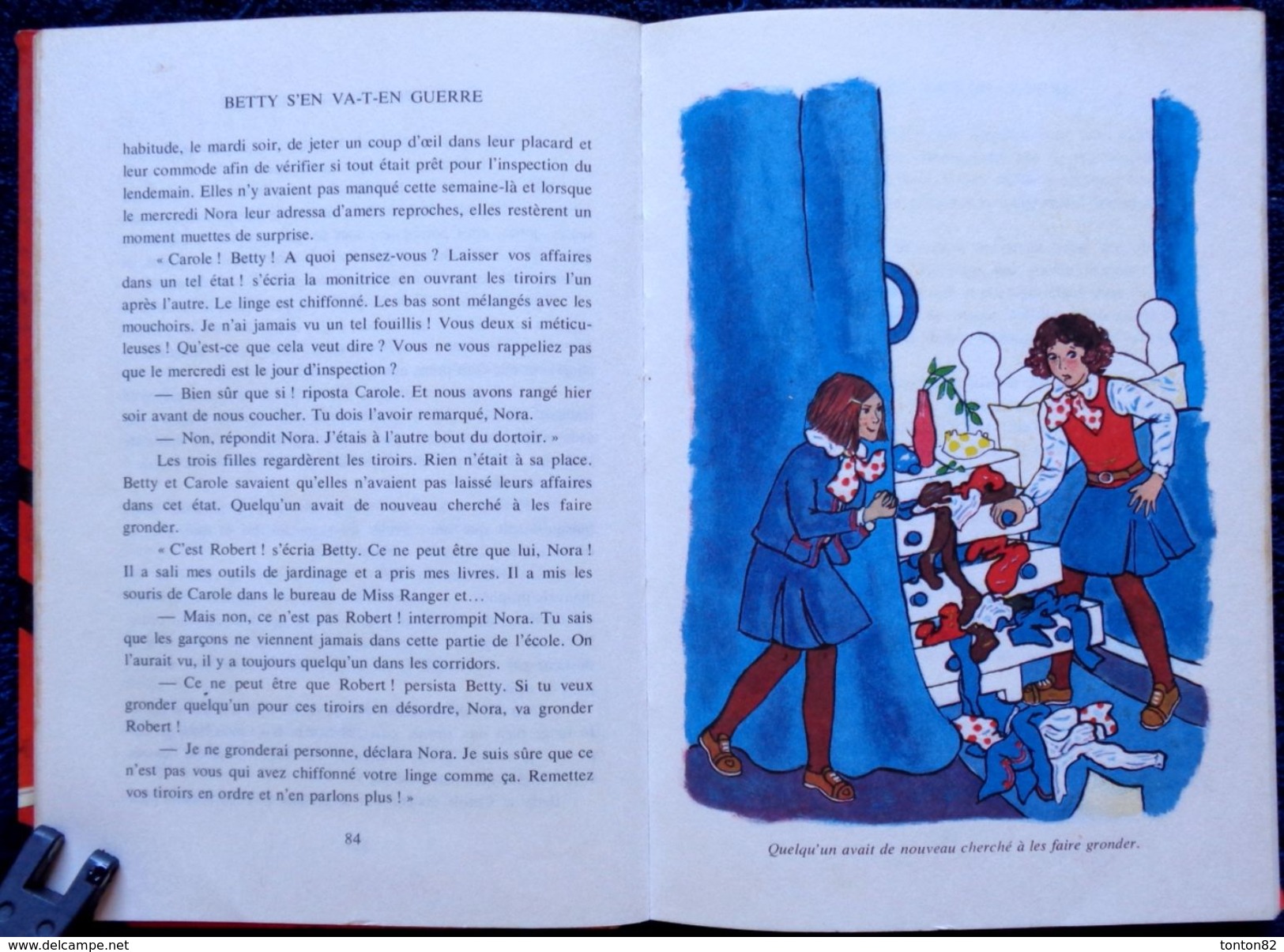 Enid Blyton - Betty S'en Va-t'en-guerre - Idéal Bibliothèque - ( 1967 ) . - Ideal Bibliotheque