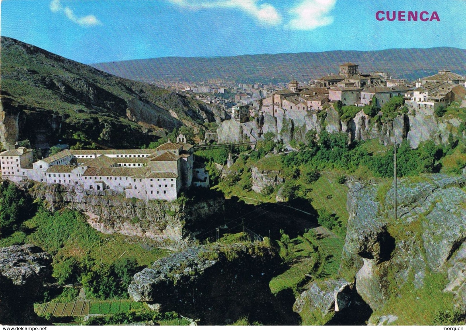 25831. Postal CUENCA. Hoz Del Huecar Y Convento Padres Paules - Cuenca