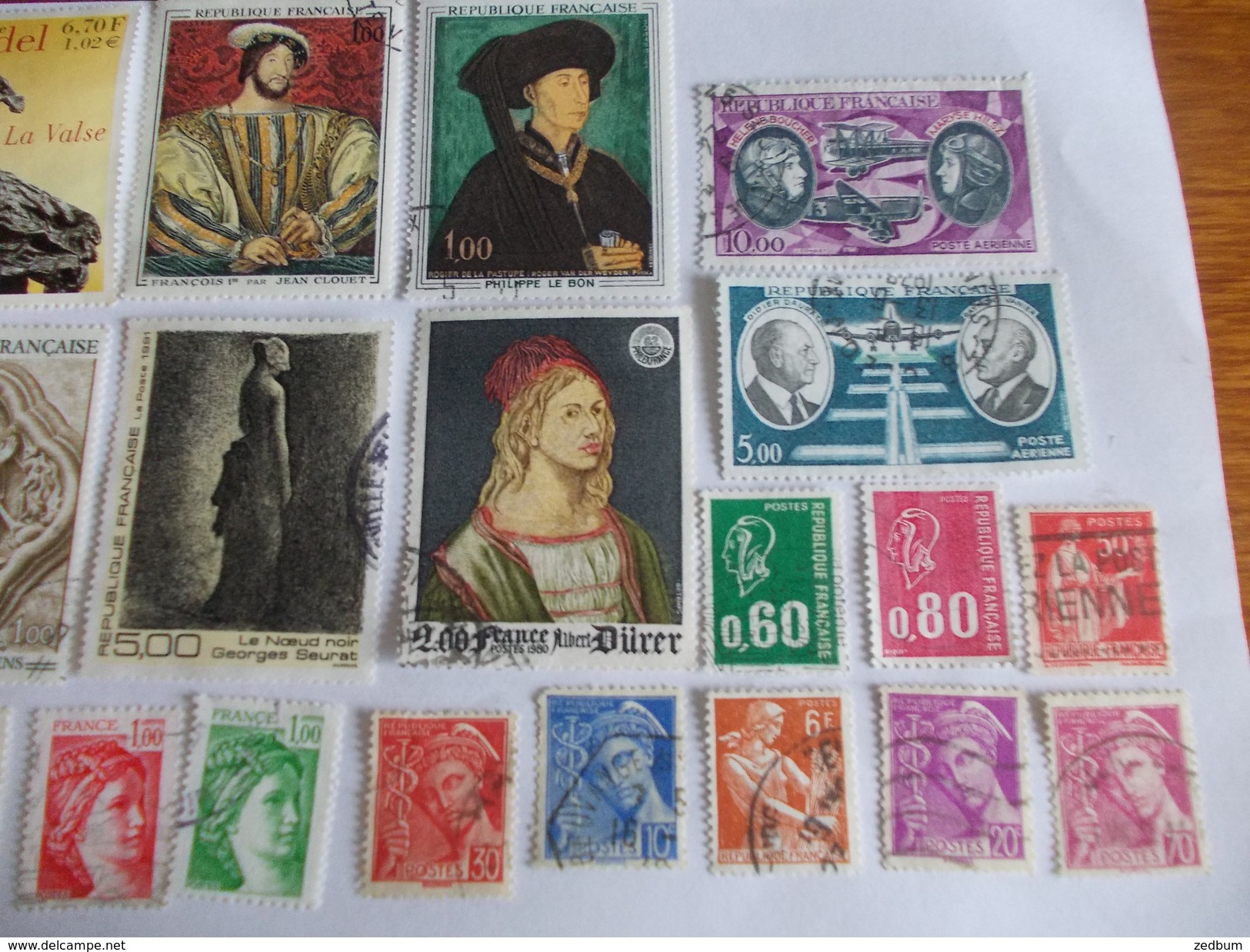 TIMBRE France Lot De 30 Timbres à Identifier - Lots & Kiloware (mixtures) - Max. 999 Stamps