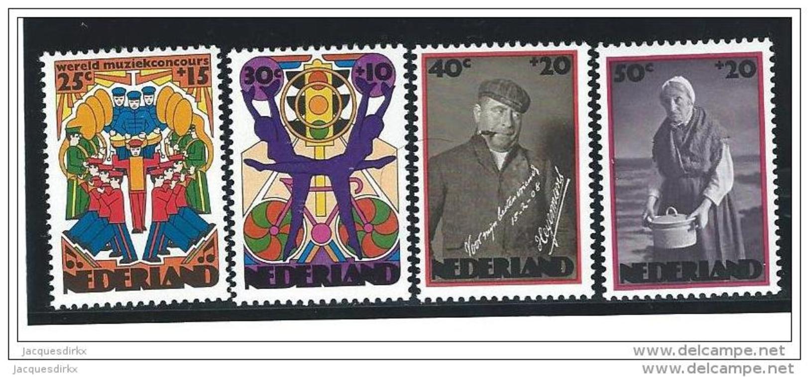 Nederland  ....  NVPH  ....     1046/1049     ....   **  ....  Postfris .... MNH ....  Postfrisch .... Neuf ** - Ongebruikt