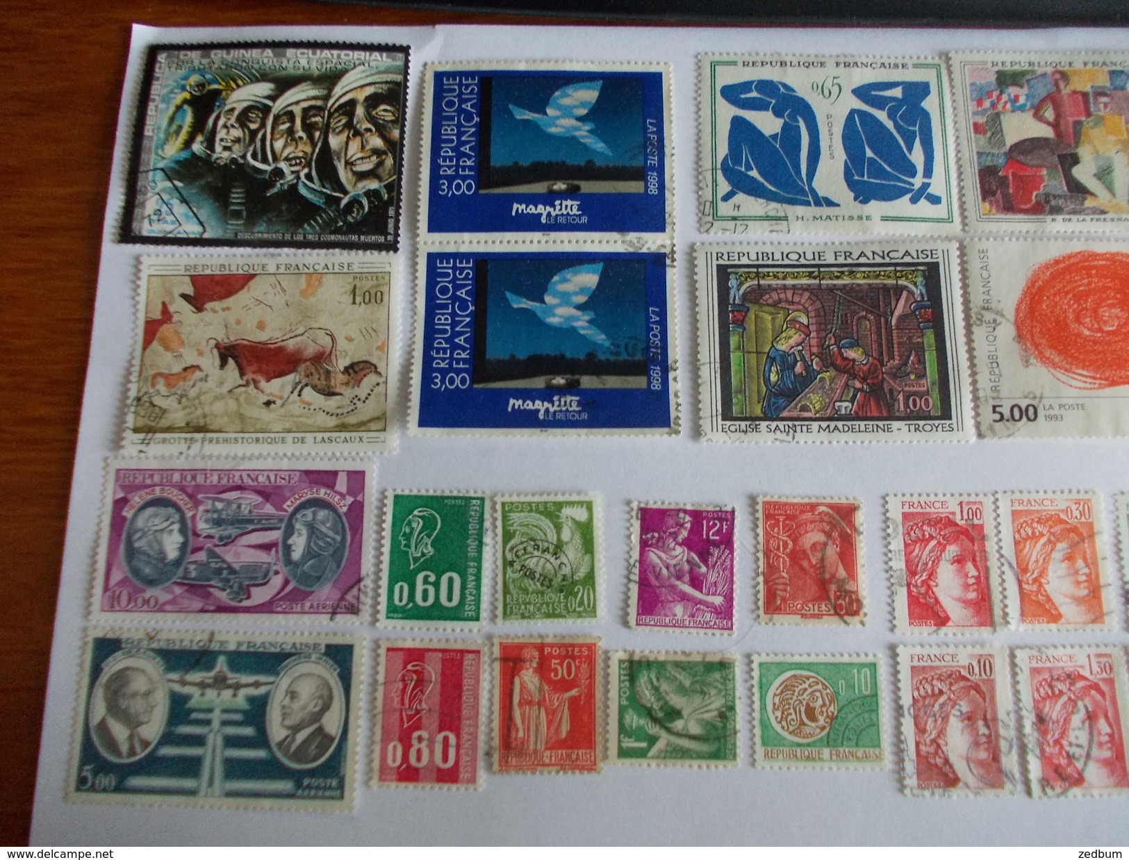 TIMBRE France Lot De 30 Timbres à Identifier N° 492 - Lots & Kiloware (mixtures) - Max. 999 Stamps