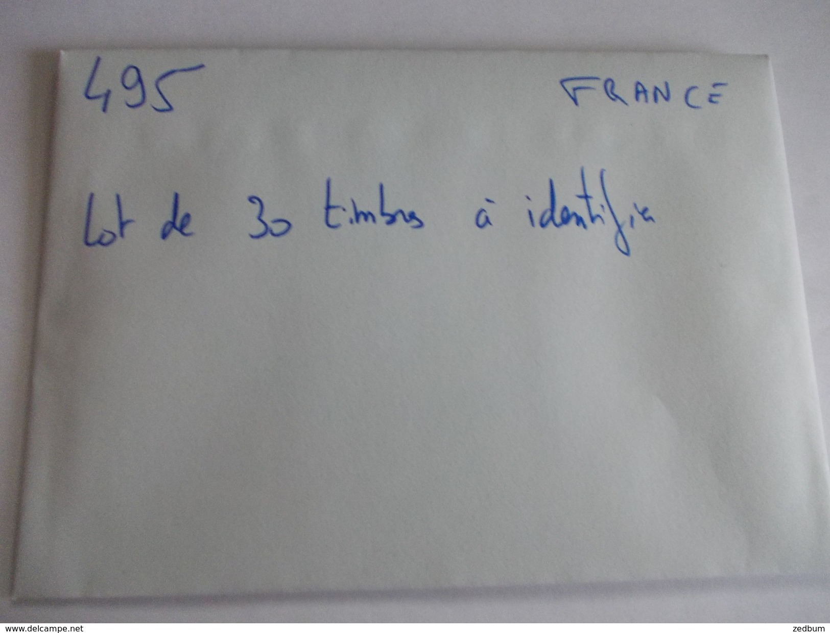 TIMBRE France Lot De 30 Timbres à Identifier N° 495 - Lots & Kiloware (mixtures) - Max. 999 Stamps