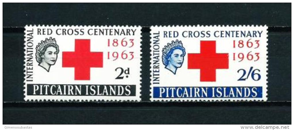 Islas Pitcairn (Británicas)  N&ordm; Yvert  36/7  En Nuevo - Islas De Pitcairn