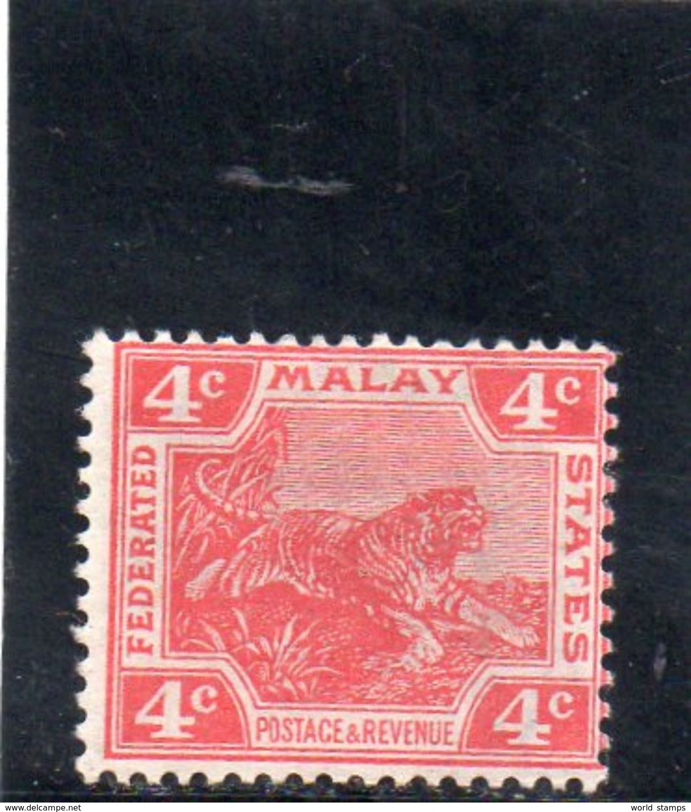 MALAISIE 1906-22 * - Federated Malay States